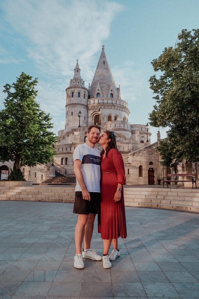 Couple in Budapest